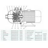 Многоступенчатый насос CNP CHL4-20LSWSR