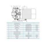 Центробежный поверхностный насос CNP MS 250/2,2 SSC